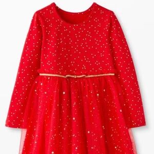 Hanna Anderson Shimmer Star Dress In Soft Tulle